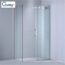 Salle de douche à vendre avec profil ajustable en aluminium (AKW05-K)